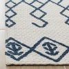 Deals 🎉 Nicolet Geometric Loomed Area Rug - Safavieh Ivory/navy 😀