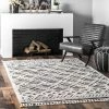 Coupon 🤩 nuLOOM Ansley Shaggy Lattice Tassel Area Rug 🤩