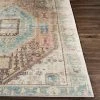 Hot Sale 🌟 Alanya Traditional Machine Washable Rug Blue - Artistic Weavers 🔔