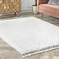 Flash Sale 🔔 nuLOOM Neva Casual Plush Shag Area Rug 🎁