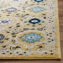 Best reviews of 🎁 Mable Floral Loomed Accent Rug - Safavieh Gold/ivory 🧨