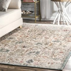 Hot Sale 😍 nuLOOM Vintage Floral Lenore Area Rug 🎁
