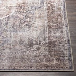 Coupon 🔔 Tahmis Traditional Machine Washable Rug Brown - Artistic Weavers ✔️