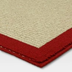 Discount 💯 Madison Washable Rug - Threshold™ Red ⌛