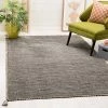 Promo ✨ Dona Solid Woven Rug - Safavieh Gray/black 🛒