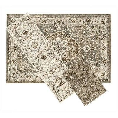 Cheap 😀 Rowland Companion Persian Woven Accent Rug Gray - Threshold™ 🎉 - Image 7