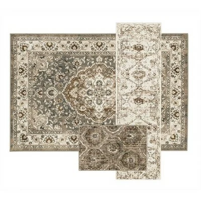 Cheap 😀 Rowland Companion Persian Woven Accent Rug Gray - Threshold™ 🎉 - Image 8