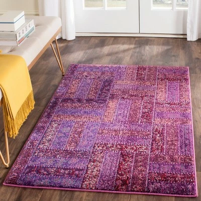 Outlet π― Chester Geometric Area Rug - Safavieh Purple β - Image 2