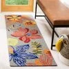 Best Pirce 🛒 Davis Floral Area Rug - Safavieh Gray/orange ✔️