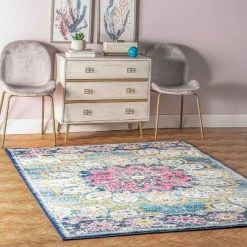 Best Sale 😉 nuLOOM Vintage Floral Kiyoko Area Rug ⌛