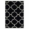 Best deal 🧨 Lena Quatrefoil Design Tufted Accent Rug - Safavieh Ivory/black 🛒