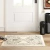 Coupon 🎁 Distressed Persian Accent Rug Cream - Threshold™ 🔔