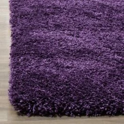Best deal 🔥 Purple Solid Shag/Flokati Loomed Accent Rug - (3'X5') - Safavieh 😉