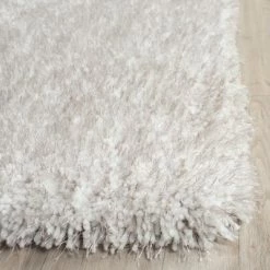 Promo 🔥 Phoebe Solid Tufted Rug - Safavieh Light Gray 🥰