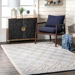 Budget ⌛ nuLOOM Contemporary Trellis Natti Area Rug 🛒