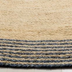 Buy 💯 Beth Solid Woven Round Accent Rug - Safavieh Ivory/steel 🎉