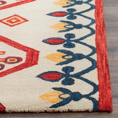 Best Pirce 🎁 Jane Geometric Design Tufted Accent Rug - Safavieh ✔️