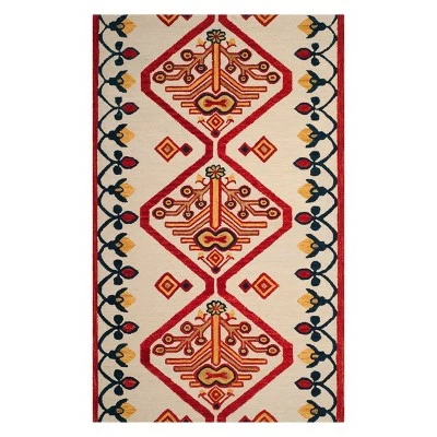 Best Pirce 🎁 Jane Geometric Design Tufted Accent Rug - Safavieh ✔️ - Image 5