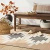 Top 10 🎉 Bailey Ville Washable Southwest Diamond Rug Taupe - Threshold™ ✨