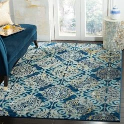Best deal 🔔 Ashfield Medallion Accent Rug - Safavieh Blue/orange 🌟