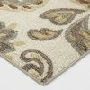 New 😉 2'x7' Runner Floral Paisley Rug Beige - Threshold™ 🔥
