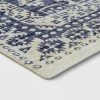 Cheapest 🎉 Blue Jacquard Woven Rug - Threshold™ 🥰
