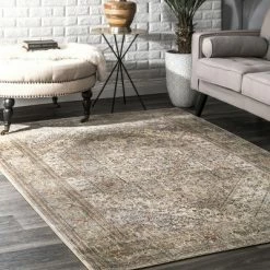 New 🎉 nuLOOM Traditional Carol Medallion Area Rug ✨