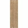 Best deal 👏 JONATHAN Y Para Hand Woven Chunky Jute with Fringe Area Rug - JONATHAN Y 🎉