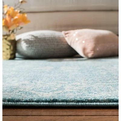 Deals π€© Asteria Evoke Rug - Safavieh Light Blue / Ivory π - Image 2