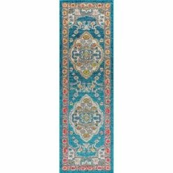 Outlet 🔥 JONATHAN Y FLAIR Boho Vintage Medallion Area Rug- JONATHAN Y ❤️