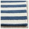 Deals 🌟 Winslow Stripe Area Rug - Safavieh Navy/ivory ✔️