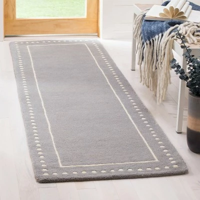 Best Pirce π Lucille Bella Solid Area Rug - Safavieh Black/ivory β - Image 2