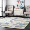 Best reviews of 😉 Bianca Triangles Area Rug Blue - nuLOOM ❤️