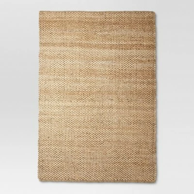Best Sale ❤️ Woven Runner Rug Solid Neutral - Threshold™ 🔥 - Image 9