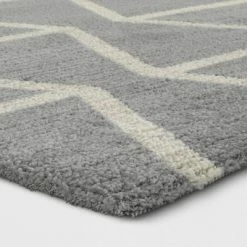 Best deal 🥰 Glacier Hourglass Woven Area Rug - Project 62™ Navy 🎁