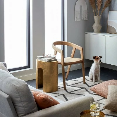 Best deal ๐ฅฐ Glacier Hourglass Woven Area Rug - Project 62โข Navy ๐ - Image 5