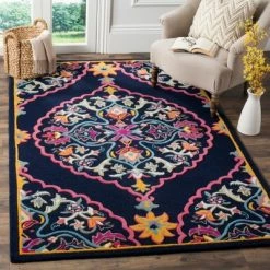 New π Erin Medallion Area Rug - Safavieh Blue β