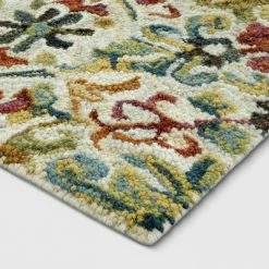 Best reviews of 🎁 Marrakesh Floral Tufted Rug - Threshold™ Indigo 🌟