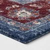 Budget ⭐ Persian Medallion Woven Rug - Threshold Navy 🔥