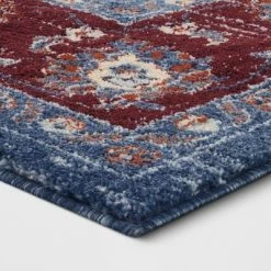 Budget β Persian Medallion Woven Rug - Threshold Navy π₯