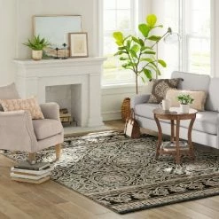 Cheapest ❤️ Floral Belfast Tufted Rug - Threshold Indigo 😍