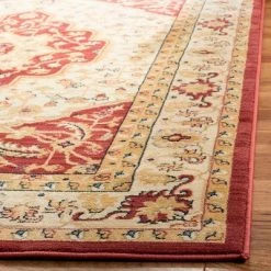 Budget 😀 Samarav Medallion Area Rug - Safavieh Cream/red 😀