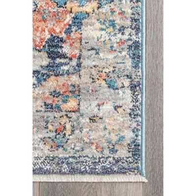 Best deal ⭐ nuLOOM Sawyer Flourishing Medallion Area Rug 🥰 - Image 2