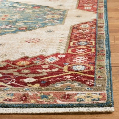 Promo π Brittney Medallion Loomed Rug - Safavieh Blue π―