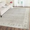 Buy 🎉 Silver/Ivory Floral Loomed Area Rug 8'x10' - Safavieh ❤️
