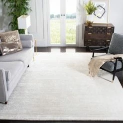 Promo ⌛ Zena Solid Area Rug - Safavieh Ivory 🔔