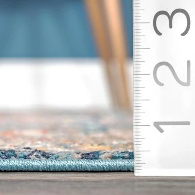 Best deal ⭐ nuLOOM Sawyer Flourishing Medallion Area Rug 🥰 - Image 4