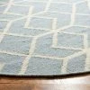 Best reviews of ❤️ Massa Dhurry Rug - Blue/Ivory - (6'x6' Round) - Safavieh 🌟