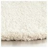 Buy ✨ Ivory Solid Shag/Flokati Loomed Round Area Rug - (5'1" Round) - Safavieh 😉