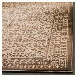 Best deal โ Corona Botanical Loomed Area Rug - Safavieh Cream/bronze โญ